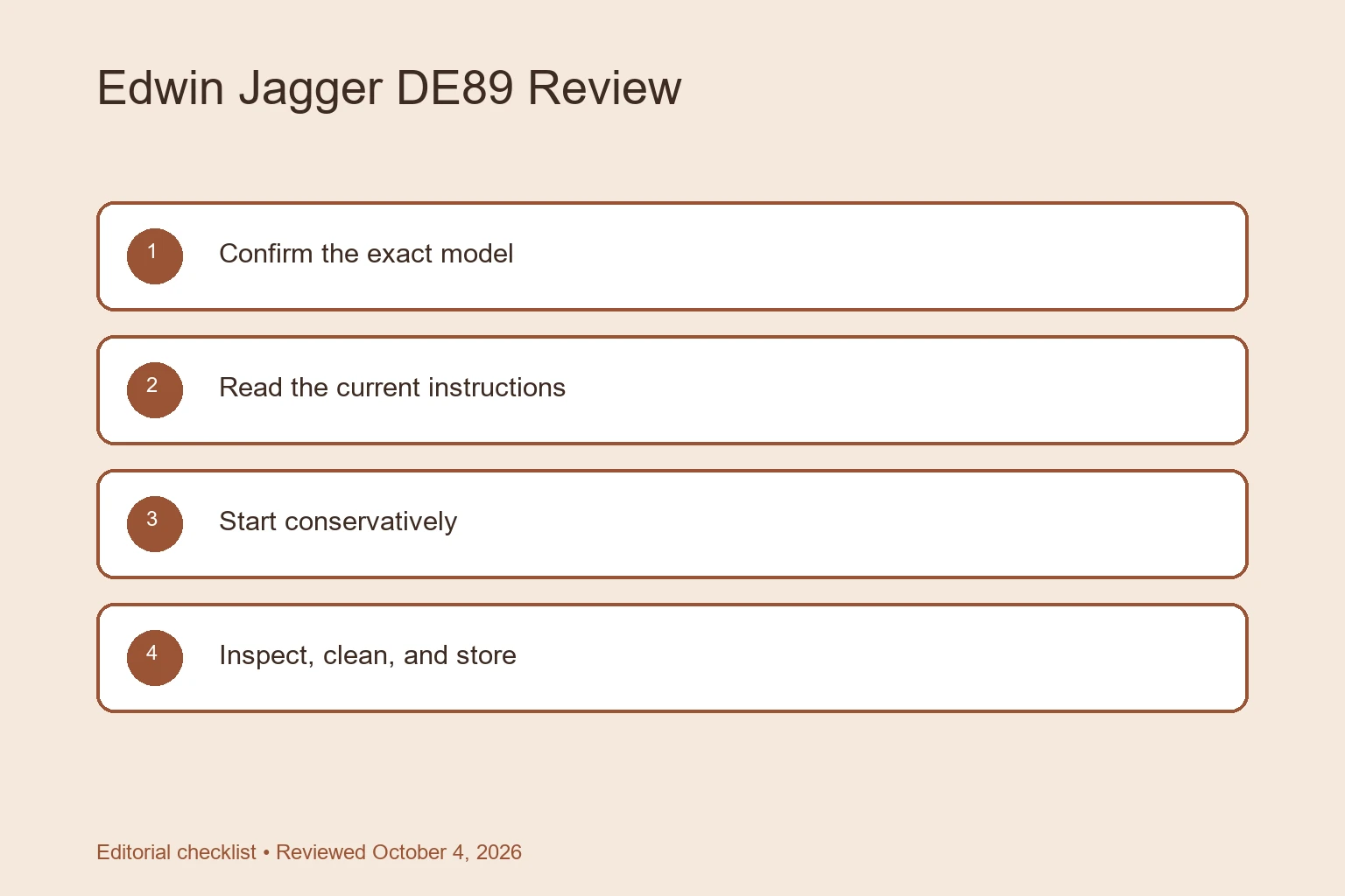 Edwin Jagger DE89 Review: A Classic Safety Razor Explained buying and safety checklist