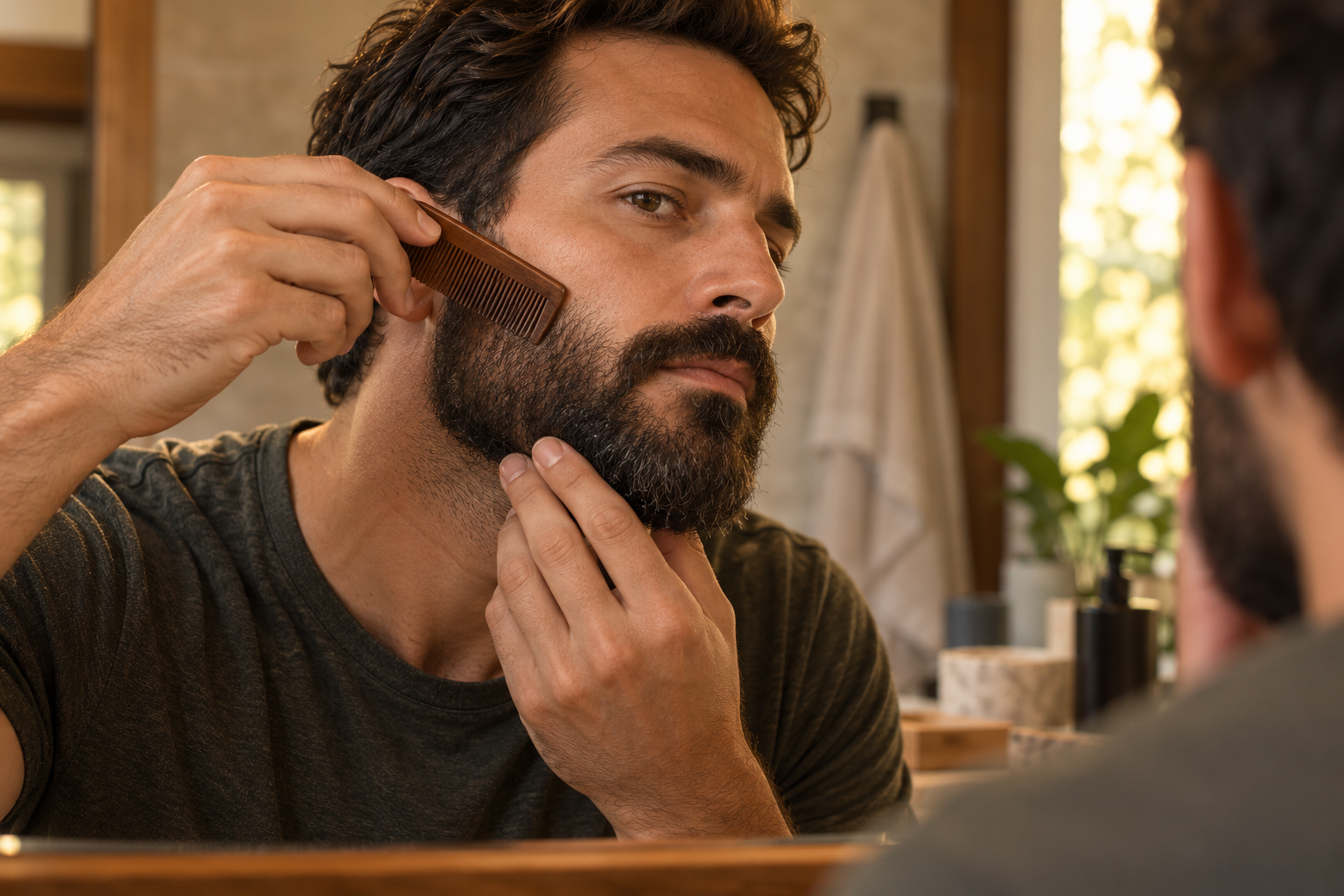 How to Shape a Natural Beard Cheek Line Without Overtrimming